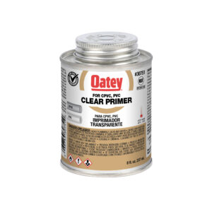 Oatey 8oz Clear Primer