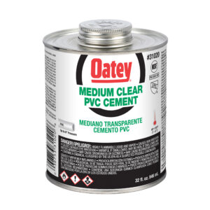 Średnio przezroczysty cement PVC Oatey