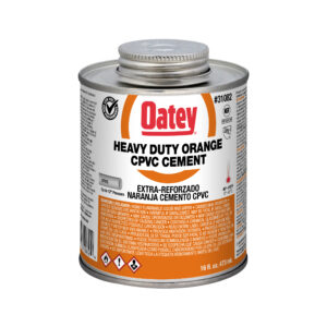 Pomarańczowy cement CPVC Oatey 16oz do dużych obciążeń