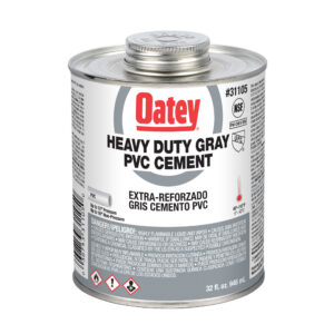 Oatey 32oz Wytrzymały szary cement PVC