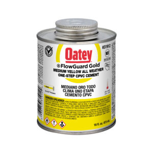 Cement Oatey All Weather Flowguard Gold CPVC