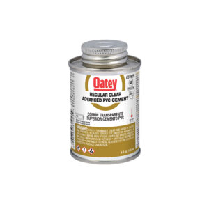 Oatey 4oz Regular Clear Advanced PVC Cement