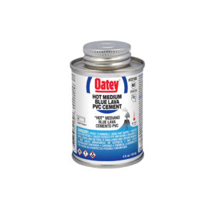 Oatey 4oz Blue Lava Medium Blue PVC Cement
