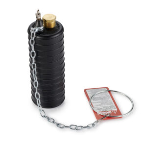 Cherne 3 In. Zaślepka przepływowa, 1/2".  Obejście